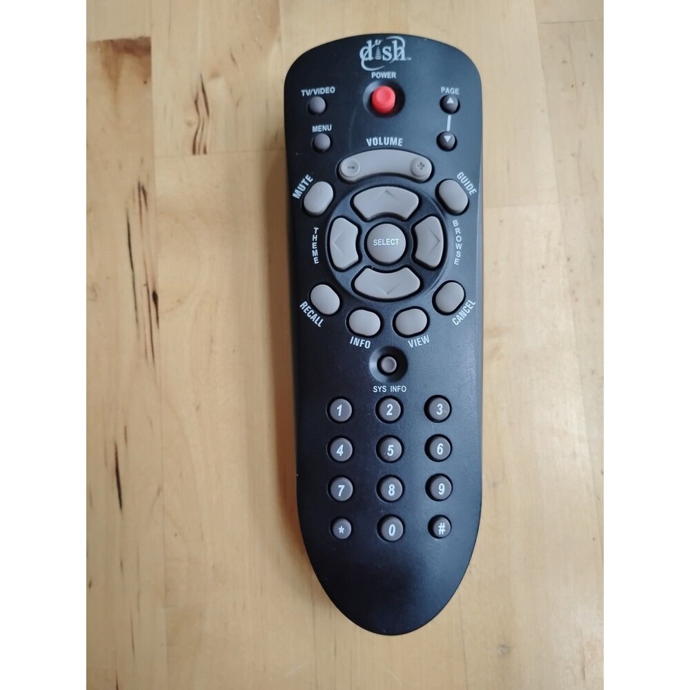 100840 Dish Network Basic IR Satellite TV Remote Control EchoStar Replacement